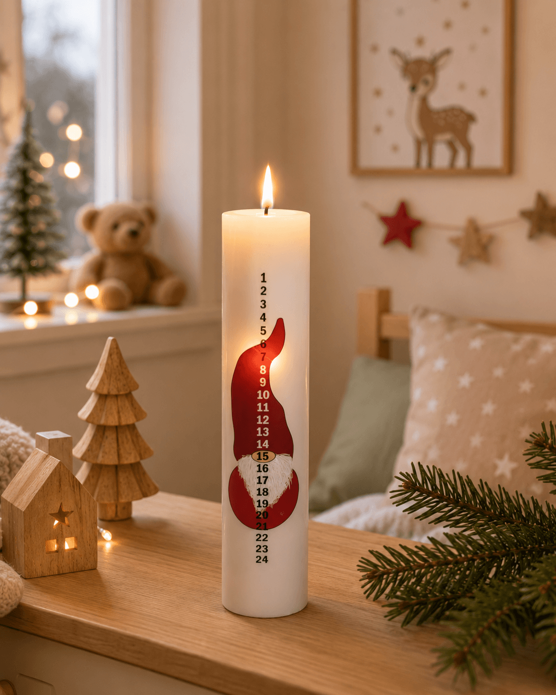 LED-Adventskerze