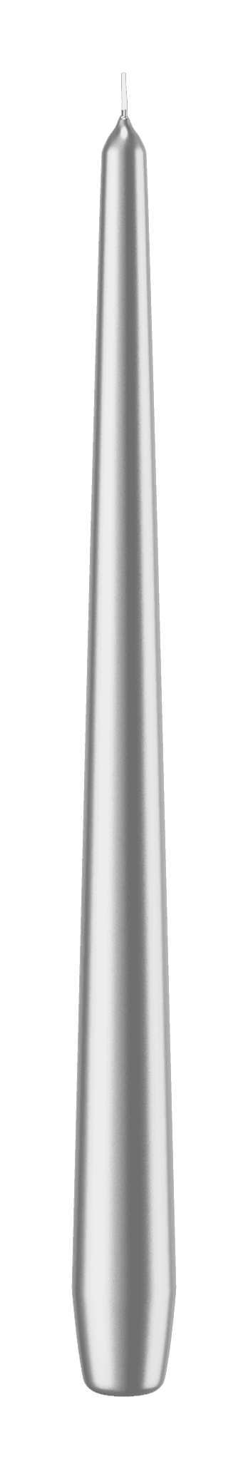 Spitzkerze silber 25 x 300 mm 6 Stück Bild 2