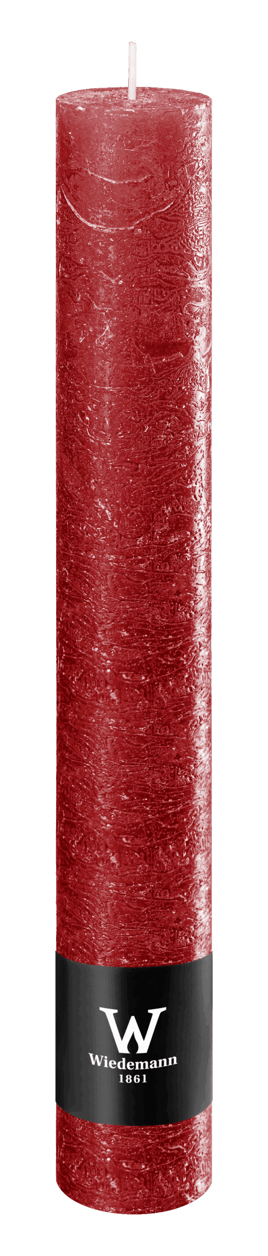 Tafelkerze Rustik bordeaux 35 x 250 mm Bild 2