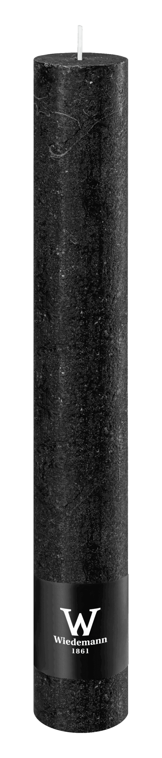 Stabkerze Rustik 35x250 mm / Schwarz Bild 2