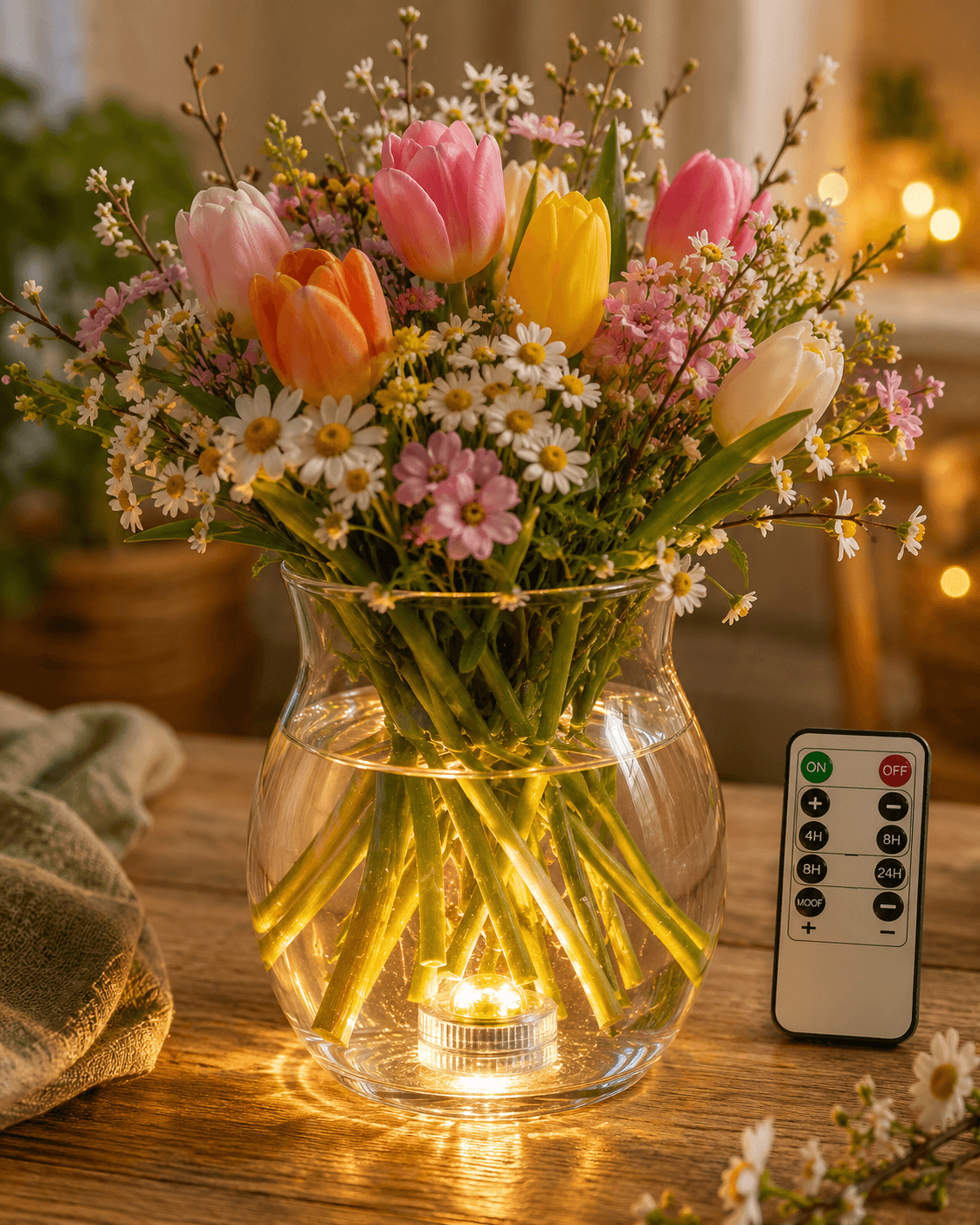 Wasserdichtes LED-Licht mit Fernbedienung