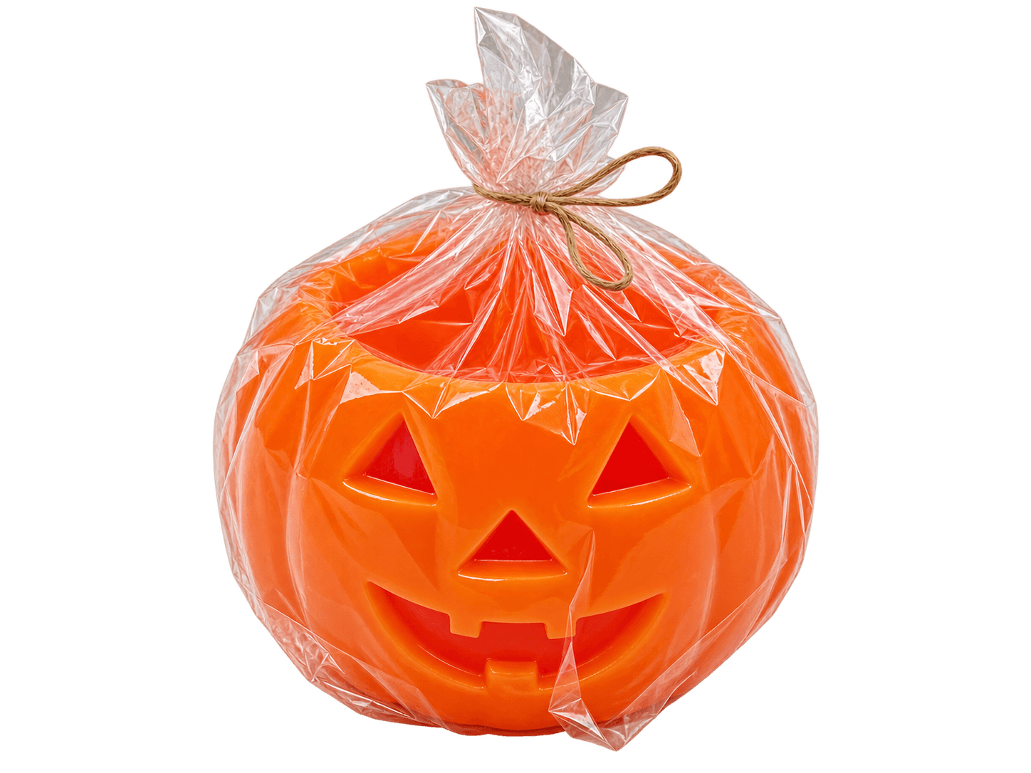 Halloween-Kürbiskerze Orange Jack-O’-Lantern Ø 18,5 cm Bild 2