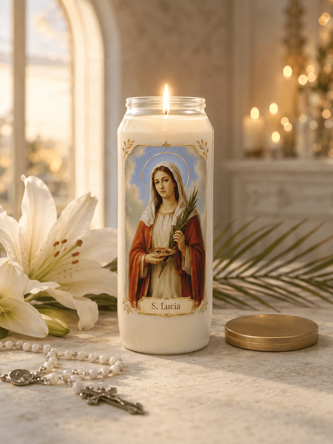 Novenenkerze Hl. Lucia