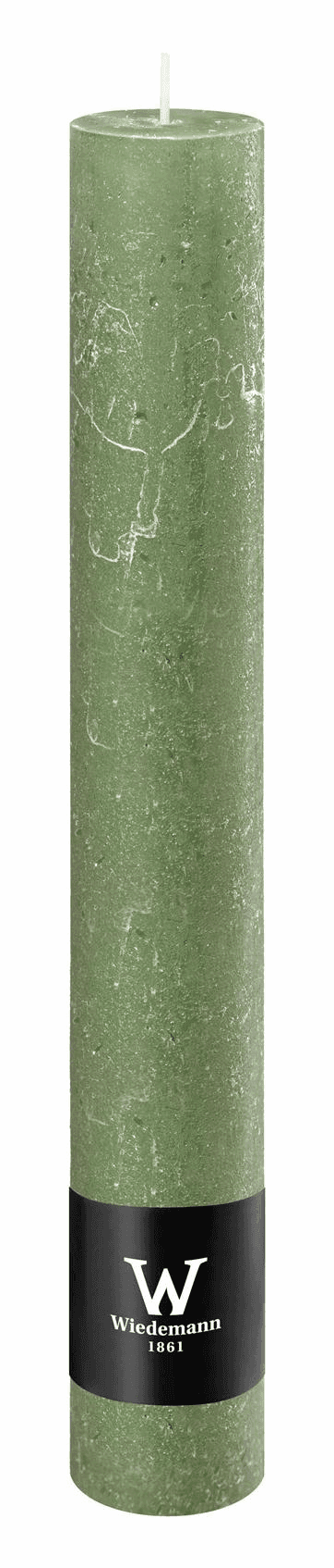 Rustikale Zylinderkerze Grün 35 × 250 mm / Aloe Vera Bild 2