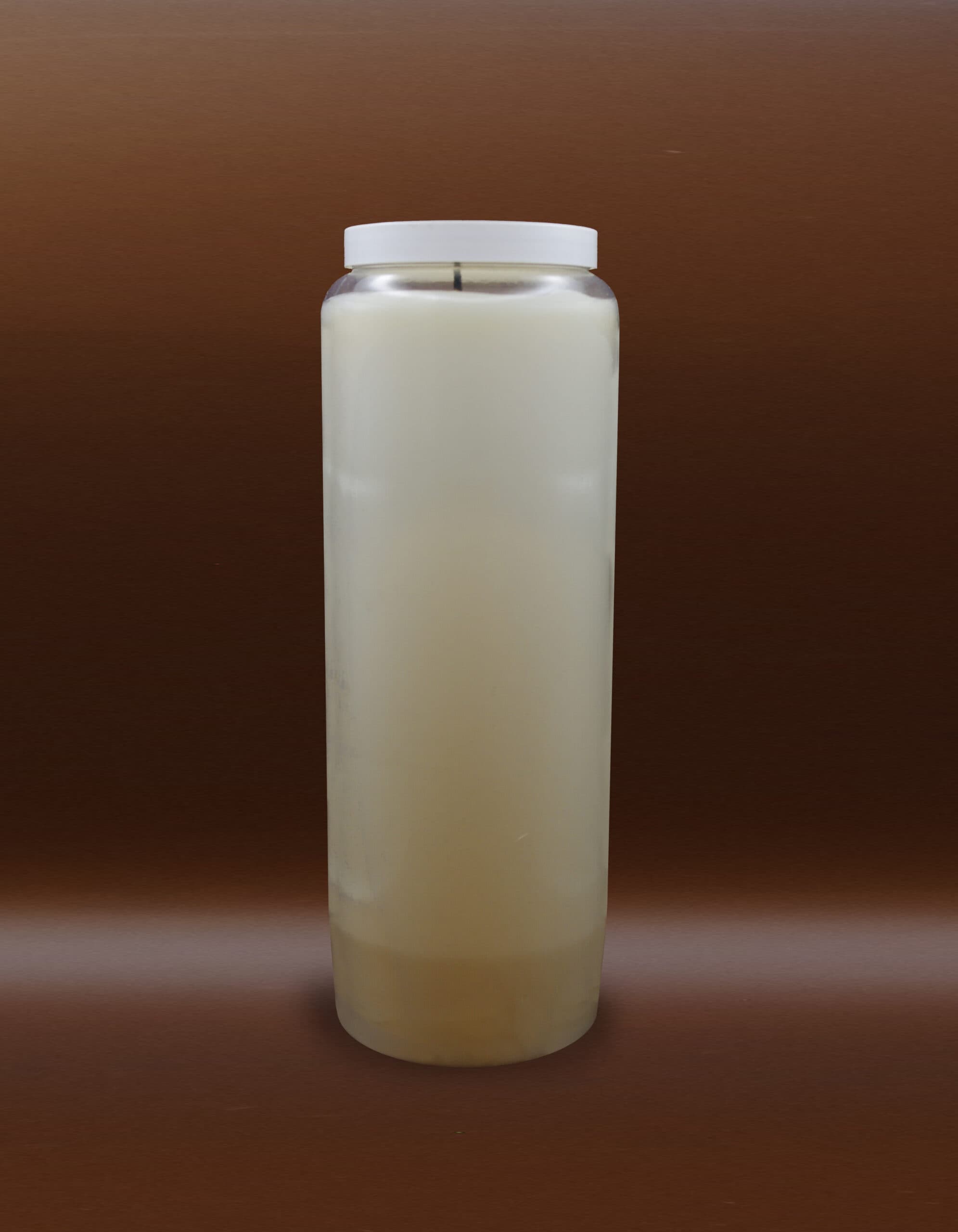 Novenekerze Blanco 68x180 mm / Weiß